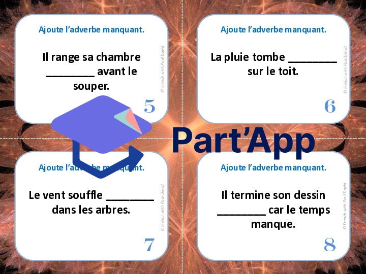 Les adverbes manquants - 32 cartes à tâche_3