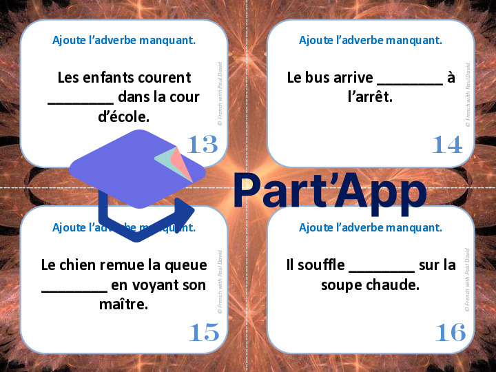 Les adverbes manquants - 32 cartes à tâche_5