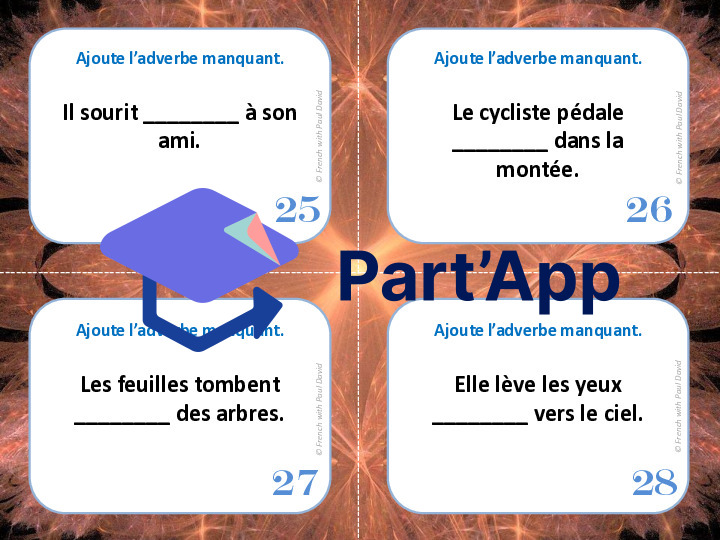 Les adverbes manquants - 32 cartes à tâche_8