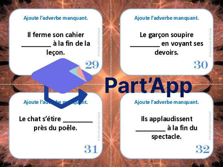 Les adverbes manquants - 32 cartes à tâche_9