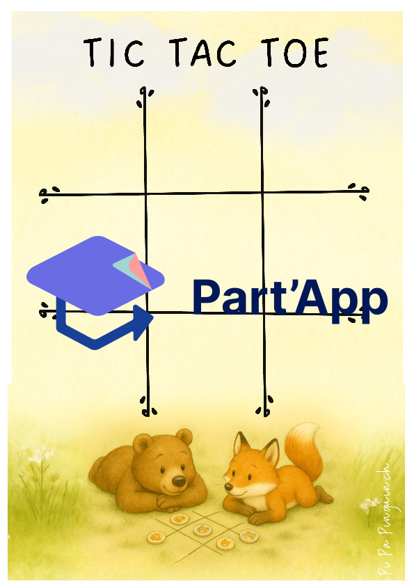 Tic Tac Toe avec le renard et l'ours_2