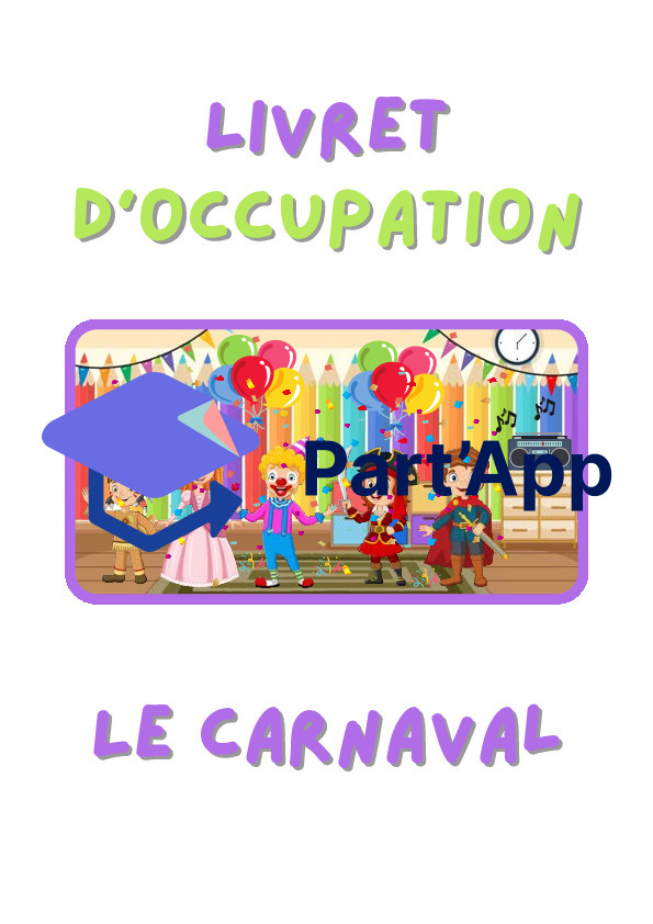 Livret d'occupation "Le carnaval"_2