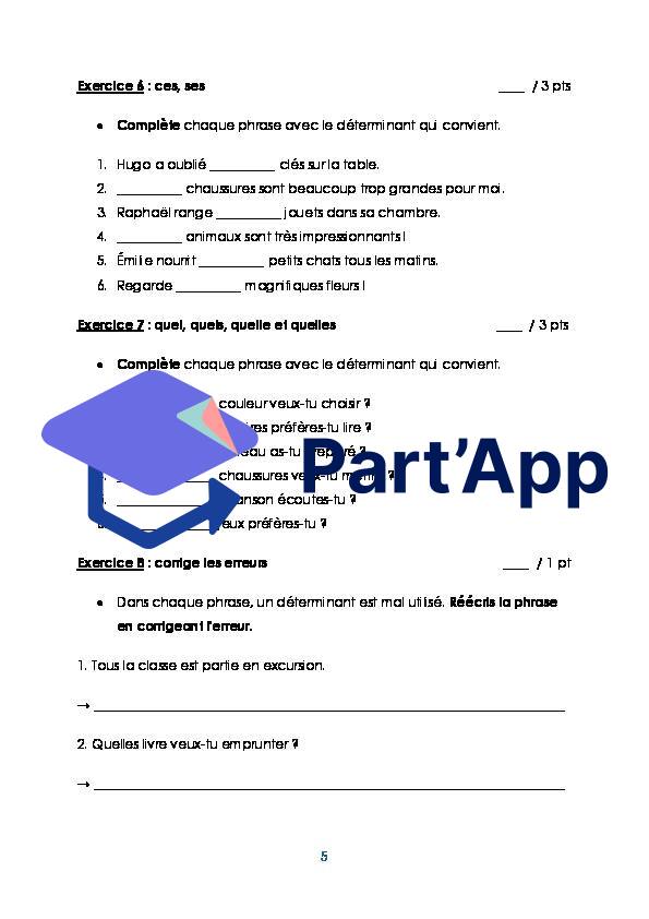 TA module 1 (formes de phrases et accords déterminants) - 8P_6