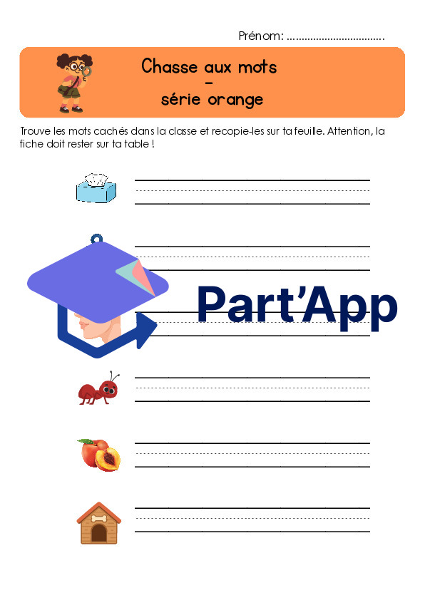 Chasse aux mots - entraînement sons "ch", "ou", "un" et "an"_9