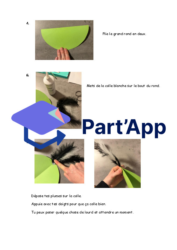 TS bricolage d’un oiseau en papier avec marche à suivre_5