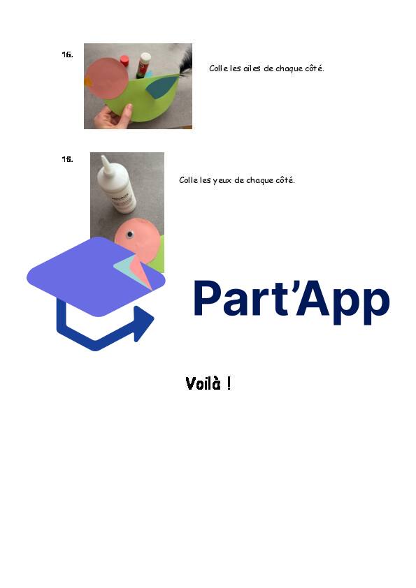 TS bricolage d’un oiseau en papier avec marche à suivre_8