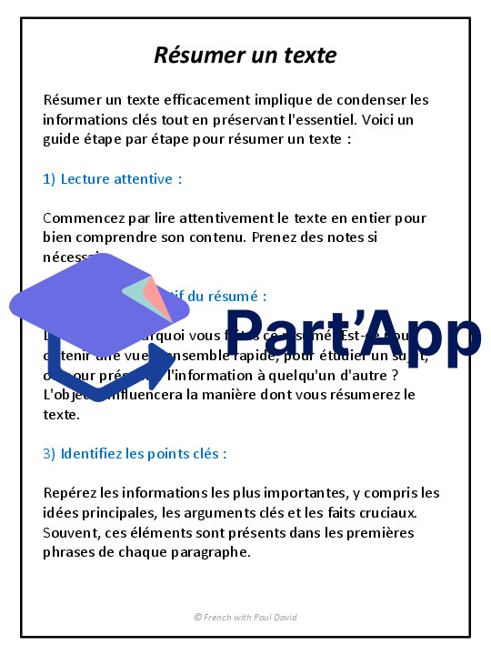 Résumer un texte - Guide + Exercices corrigés_22