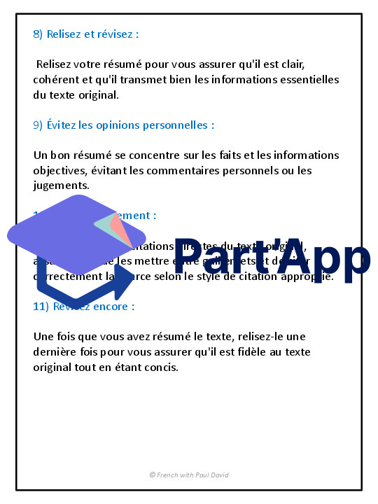 Résumer un texte - Guide + Exercices corrigés_24