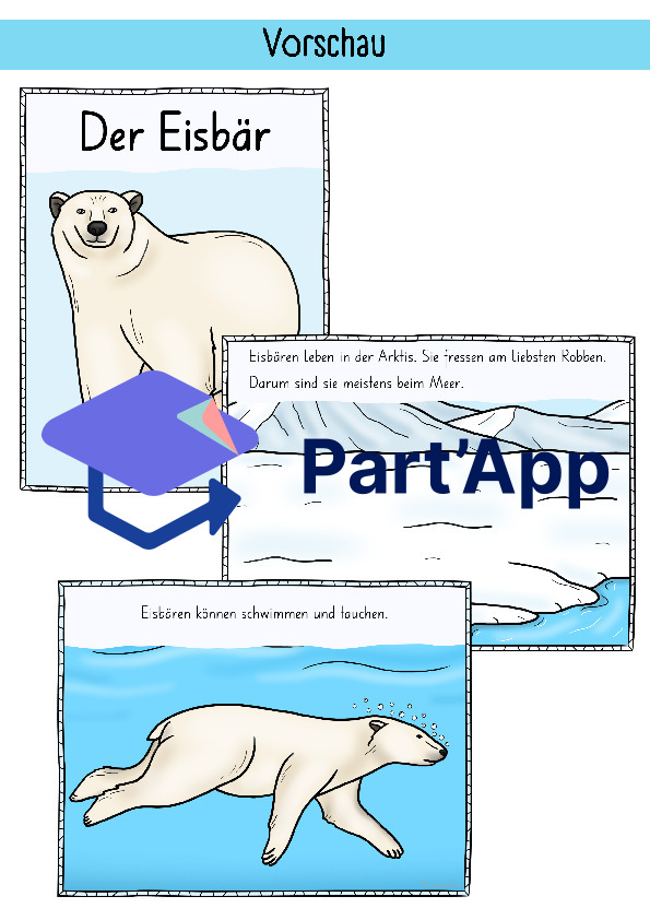 Bildkarten Eisbär_113