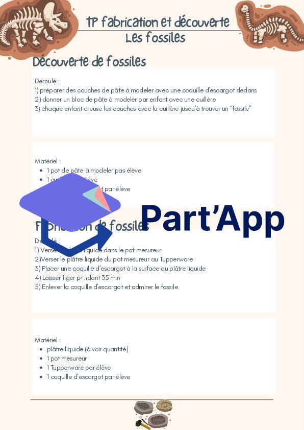 TP Sciences : Fabriquer des Fossiles – Pack Complet Élève & Enseignant (Expérience Clé en Main)_4