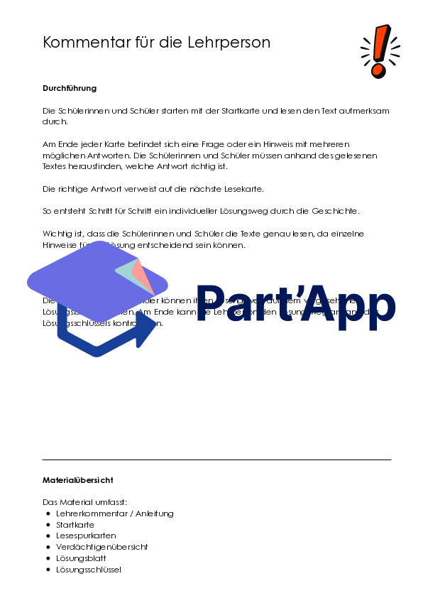Parcours de lecture pour les classes de 5e et 6e en allemand – Le secret du vieux musée | Roman policier, promotion de la lecture et compréhension écrite_8