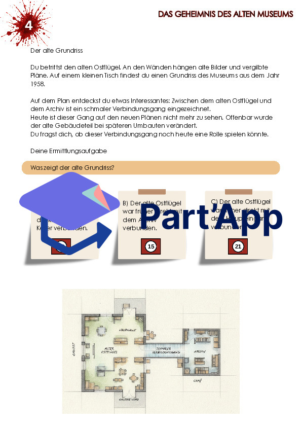 Parcours de lecture pour les classes de 5e et 6e en allemand – Le secret du vieux musée | Roman policier, promotion de la lecture et compréhension écrite_5
