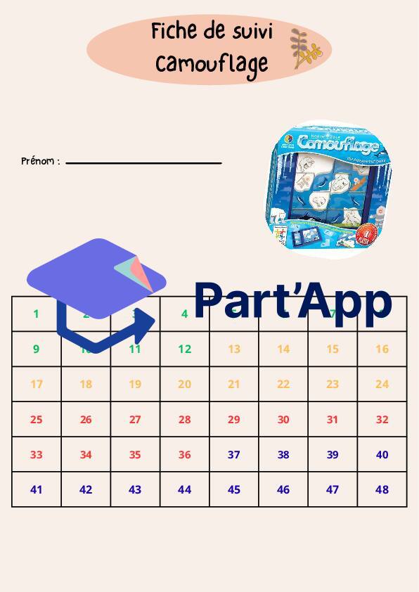 Fiche suivi Smart Games - Camouflage_2