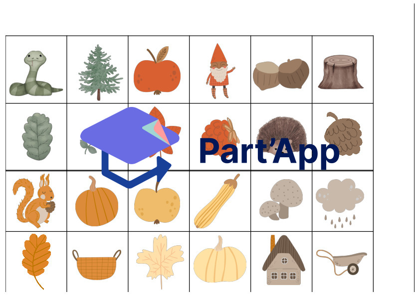 ATELIERS AUTOMNE 6 maisons 24 cartes images à trier par couleurs_131