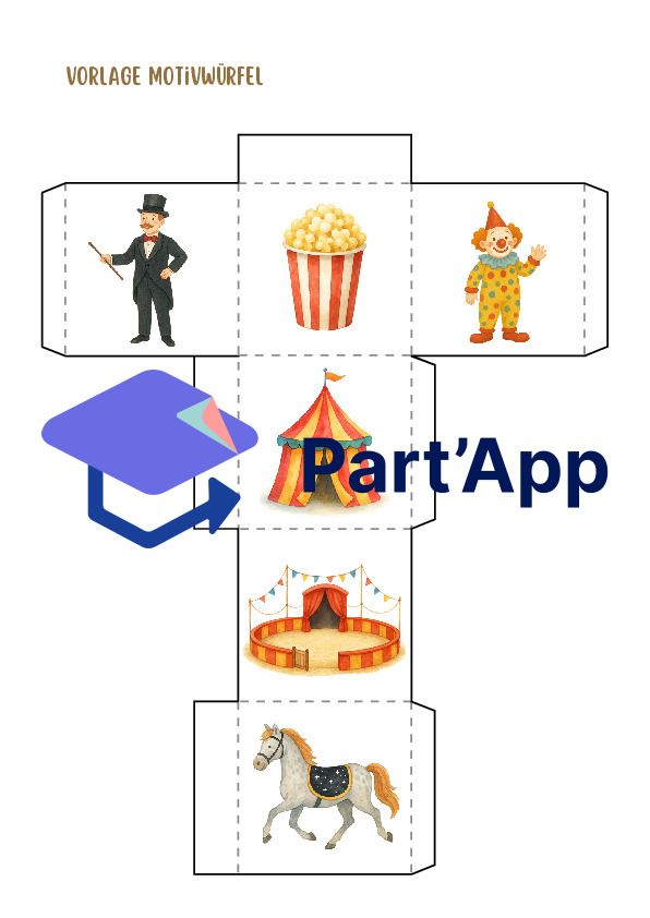 Jeu de réaction (jeu de la tapette à mouches) sur le thème du cirque_4