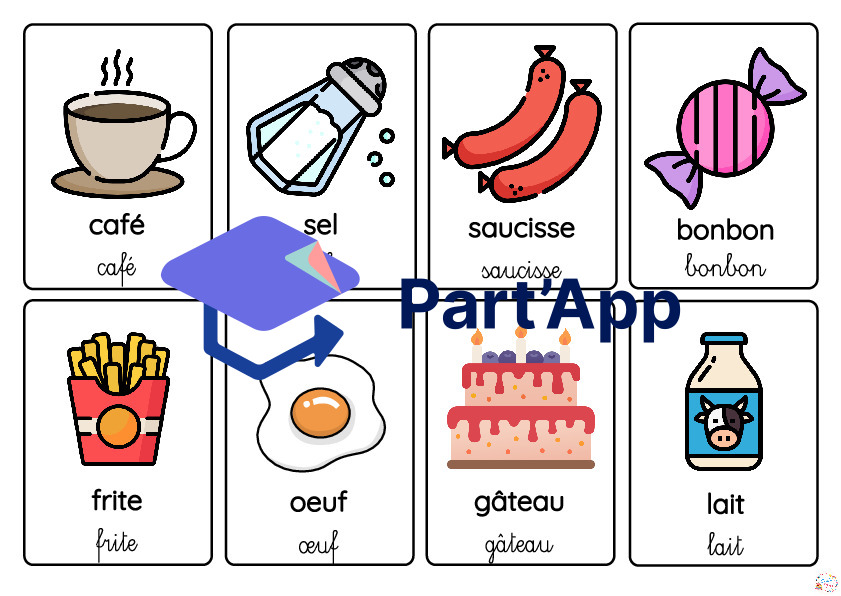 Carte de vocabulaire - alimentaire_2