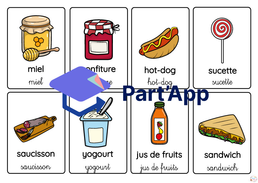 Carte de vocabulaire - alimentaire_4