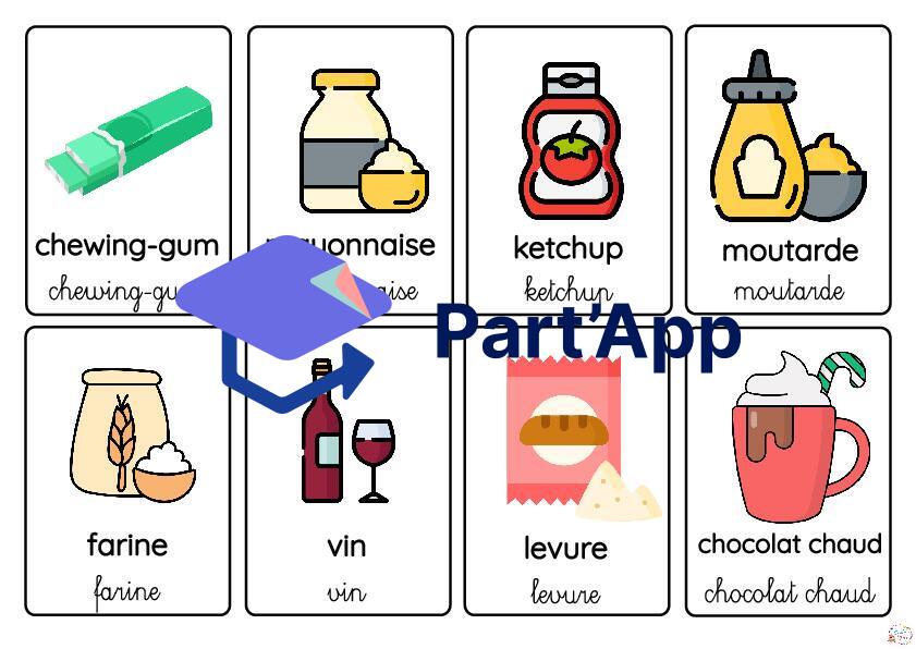 Carte de vocabulaire - alimentaire_8