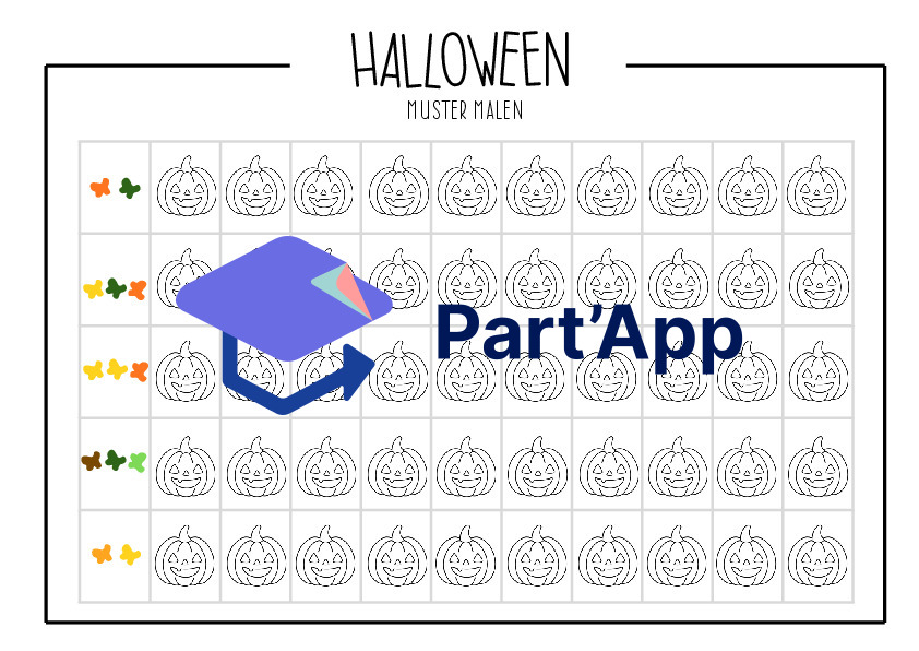Feuilles de travail - Motifs et séquences - Halloween_7