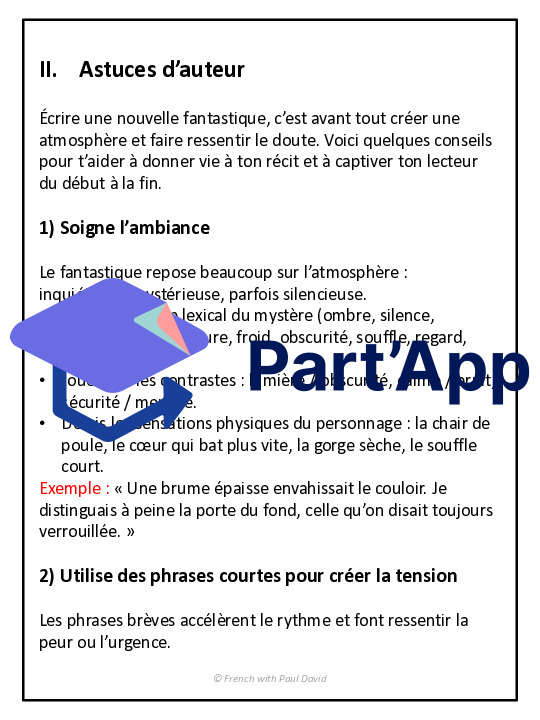 Écrire une courte nouvelle fantastique_15