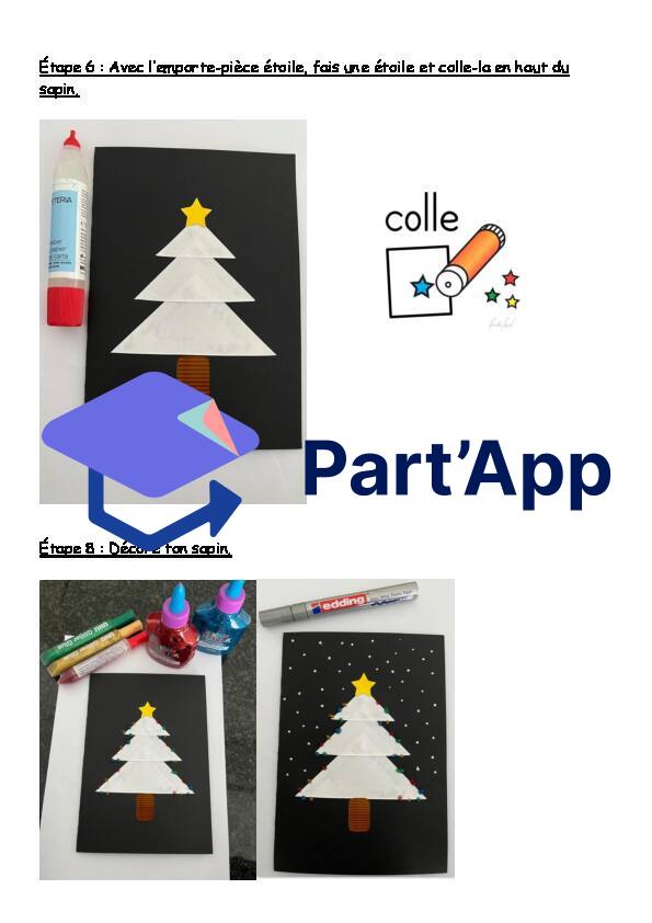 Marche à suivre Carte de Noël- en lien avec les maths_4
