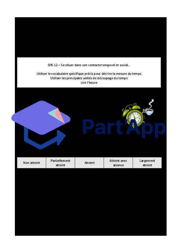 Evaluation CE 4P - les heures_2