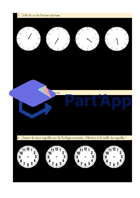 Evaluation CE 4P - les heures_4