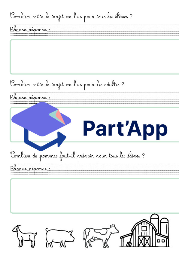 6H - Dossier, problèmes de math_6