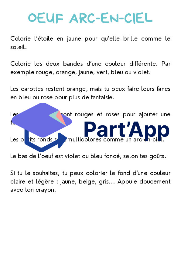 Coloriages Pâques - consignes simples_7