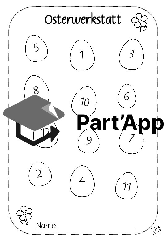 Panneaux de poste 1 - 24 et fiche de poste Pâques_6