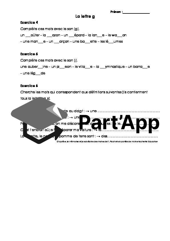 fiche (activité ritualisée) sur la lettre g_3