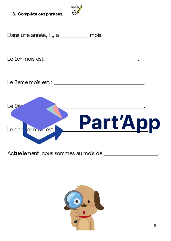Les mois de l'année_9