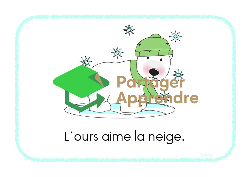 Retrouve la  phrase identique-Hiver_5