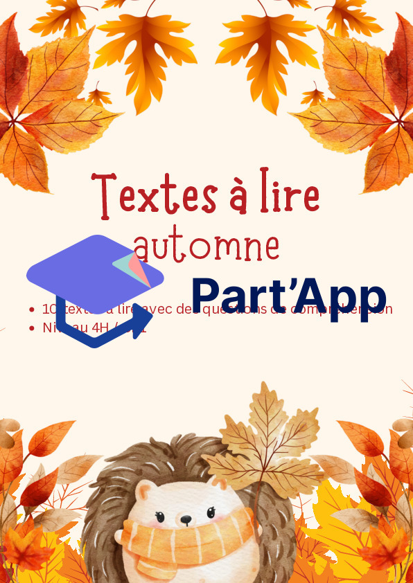 Lecture textes automne_2