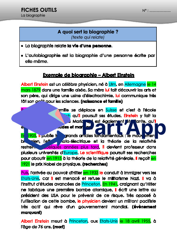 Français 7H-8H - La biographie (théorie)_2