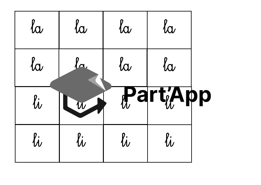 Français 3H - Son L / Syllabes li, la, il, al_6