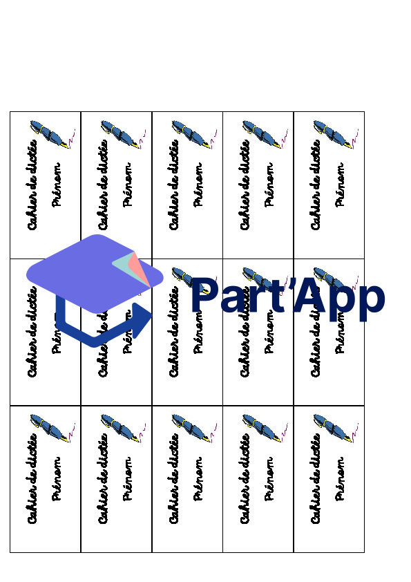 Administratif - Etiquettes pour cahiers_6