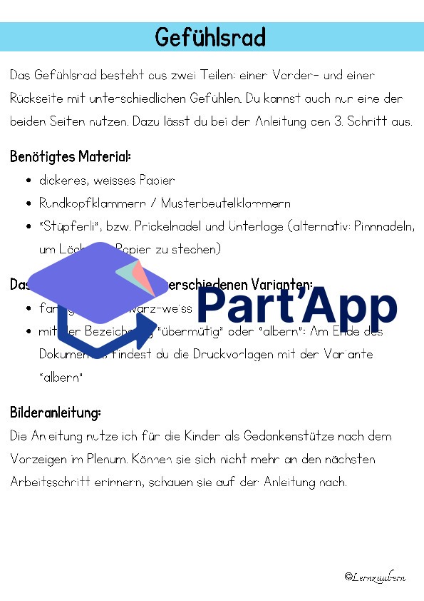 Gefühlsrad, Gefühlsuhr_2
