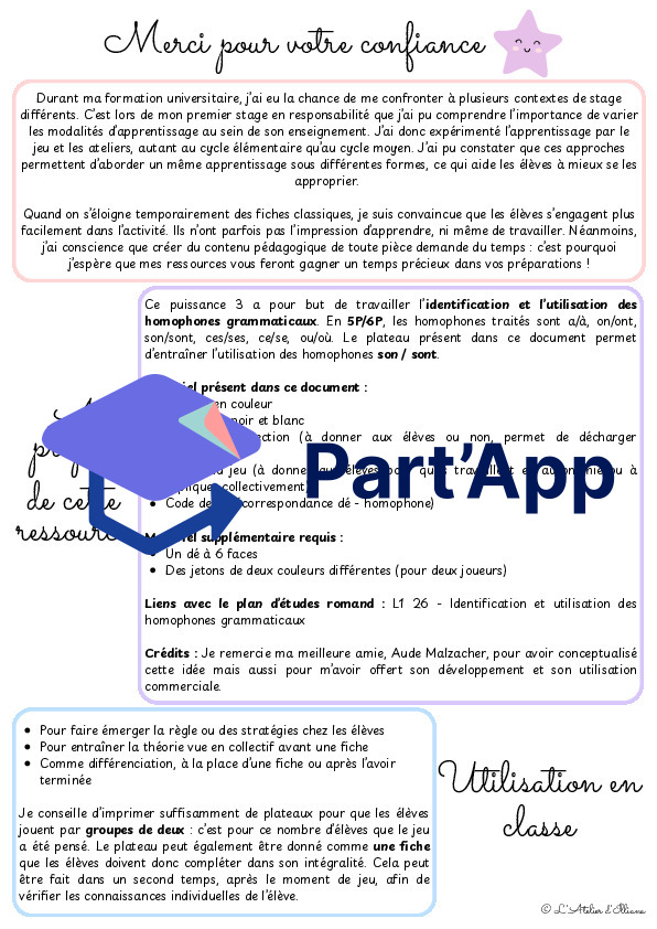 Puissance 3 des homophones (son / sont)_3
