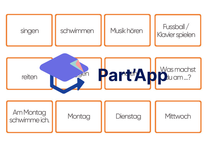 Flashcard - vocabulaire allemand 7P_8