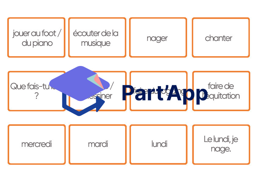 Flashcard - vocabulaire allemand 7P_9