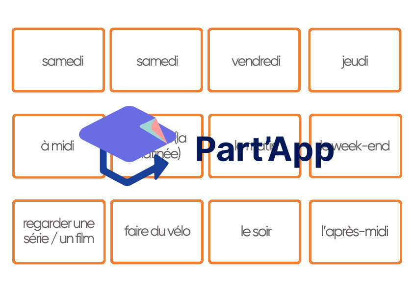 Flashcard - vocabulaire allemand 7P_11