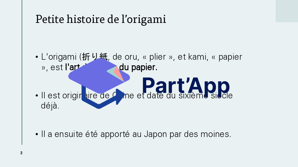 Arts visuels : Présentation de l'origami (powerpoint)_3