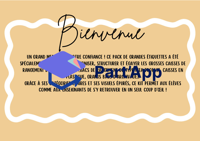 Kit Rangement Classe – 53 Grandes Étiquettes pour Bacs (IKEA Trofast & Caisses)_3