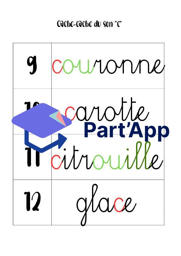 Jeu de lecture T4 - valeur de la lettre c_6