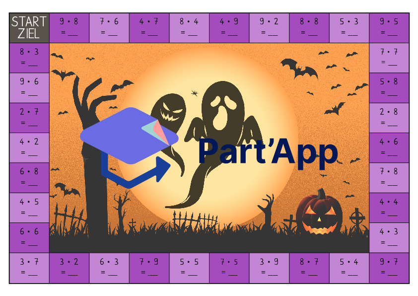 Jeu de dés « Les tables de multiplication » sur le thème d'Halloween_5