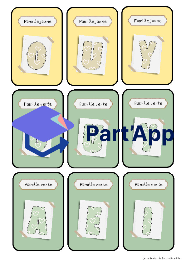 Les voyelles : jeu des 7 familles_5