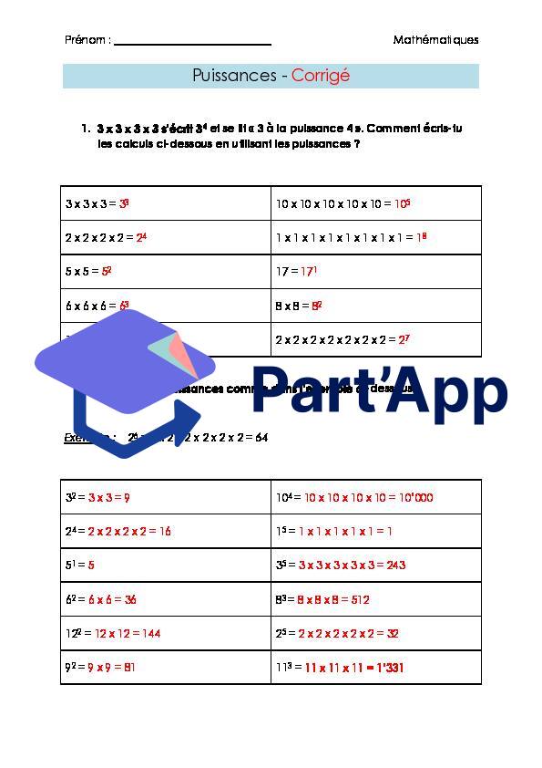 Maths 7H-8H - Puissances (fiche d'exercices + corrigé)_3