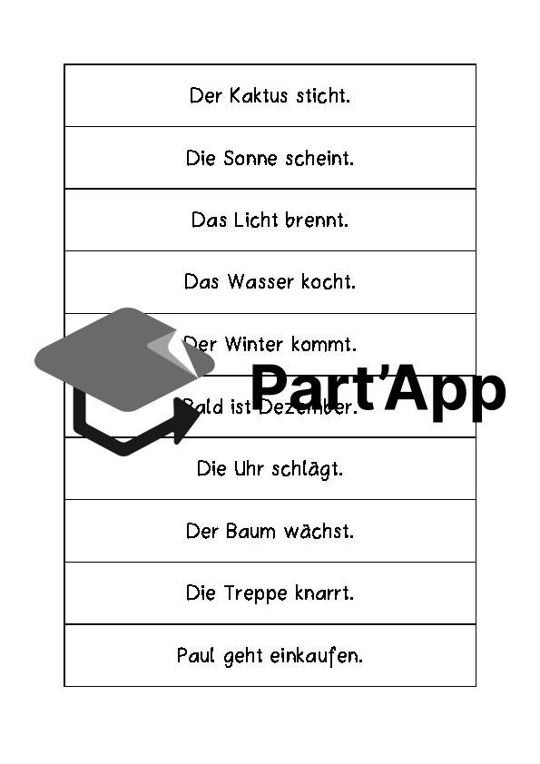 Satz des Tages; Satzstreifen_9