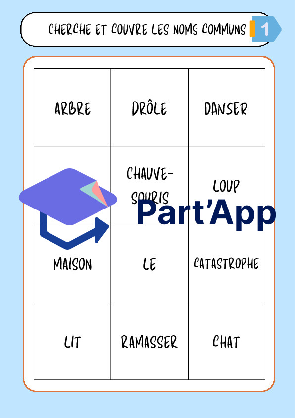 Le nom commun - jeu_3